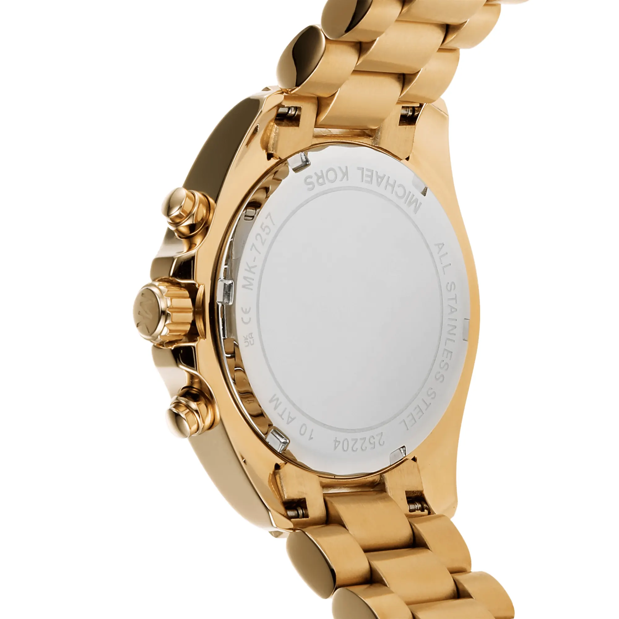 Michael Kors Mini Bradshaw Quartz Green Dial Ladies Watch- MK7257